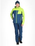 Thumbnail Kilpi, RAVIO softshell ski jacket men Lime Green blue, green 