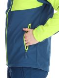 Thumbnail Kilpi, RAVIO softshell ski jacket men Lime Green blue, green 