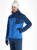 Thumbnail Kilpi, Ravio-m softshell ski jacket plus size men Blue blue 