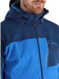 Thumbnail Kilpi, Ravio-m softshell ski jacket plus size men Blue blue 