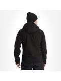 Thumbnail Kilpi, Ravio-M softshell ski jacket plus size men black 