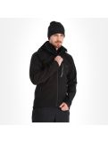 Thumbnail Kilpi, Ravio-M softshell ski jacket plus size men black 