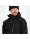 Thumbnail Kilpi, Ravio-M softshell ski jacket plus size men black 