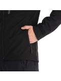 Thumbnail Kilpi, Ravio-M softshell ski jacket plus size men black 