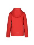 Thumbnail Icepeak, Kleve Jr softshell ski jacket kids coral red 