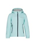 Thumbnail Icepeak, Kleve Jr softshell ski jacket kids turquoise blue 