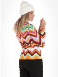 Thumbnail Kou Sportswear, Chevron pullover women Colourful green, multicolor, orange 