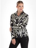 Thumbnail Kou Sportswear, Wild Print pullover women Black-Beige beige, black 