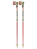 Thumbnail Leki, Wcr Tbs Sl 3d ski poles unisex Bright Red / Black / Neon Yellow black, red, yellow 