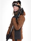 Thumbnail Luhta, Hakois ski jacket women Chocolat brown 