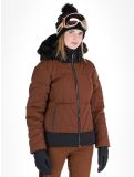 Thumbnail Luhta, Hakonkoski ski jacket women Chocolat brown 