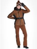 Thumbnail Luhta, Hakulila ski jacket women Chocolat brown 