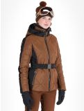 Thumbnail Luhta, Hakulila ski jacket women Chocolat brown 