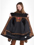 Thumbnail Luhta, Hakulila ski jacket women Chocolat brown 