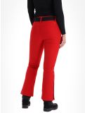 Thumbnail Luhta, Joentaus C softshell ski pants short model women Cranberry red 