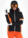 Thumbnail Luhta, Kaakkurivaara ski jacket women Black black, orange 