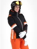 Thumbnail Luhta, Kaakkurivaara ski jacket women Black black, orange 