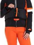 Thumbnail Luhta, Kaakkurivaara ski jacket women Black black, orange 