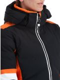 Thumbnail Luhta, Kaakkurivaara ski jacket women Black black, orange 