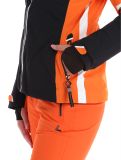 Thumbnail Luhta, Kaakkurivaara ski jacket women Black black, orange 