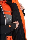 Thumbnail Luhta, Kaakkurivaara ski jacket women Black black, orange 