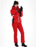 Thumbnail Luhta, Kaakkurivaara ski jacket women Cranberry black, red 