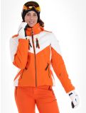 Thumbnail Luhta, Kanervala ski jacket women Orange orange, white 