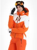 Thumbnail Luhta, Kanervala ski jacket women Orange orange, white 