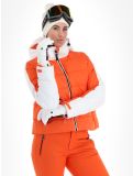 Thumbnail Luhta, Karhutunturi ski jacket women Orange orange, white 