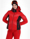 Thumbnail Luhta, Karravaara ski jacket women Cranberry black, red 