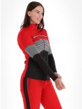 Thumbnail Luhta, Levi pullover women Cranberry black, grey, red 