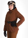 Thumbnail Luhta, Hakolahti ski jacket women Chocolat brown 