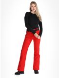 Thumbnail Luhta, Joentaus softshell ski pants women Cranberry red 