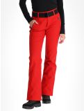 Thumbnail Luhta, Joentaus softshell ski pants women Cranberry red 