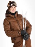 Thumbnail Luhta, Kallunki ski jacket women Chocolat brown 