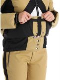 Thumbnail Luhta, Saivaara ski jacket women Cafe Au Lait beige, black, white 