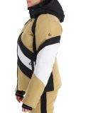 Thumbnail Luhta, Saivaara ski jacket women Cafe Au Lait beige, black, white 