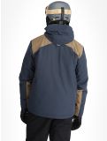 Thumbnail Maier Sports, Bukovel ski jacket men Graphite / Fawn brown, grey 