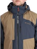 Thumbnail Maier Sports, Bukovel ski jacket men Graphite / Fawn brown, grey 