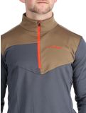 Thumbnail Maier Sports, Felian pullover men Graphite / Fawn brown, grey 