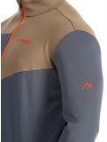 Thumbnail Maier Sports, Felian pullover men Graphite / Fawn brown, grey 