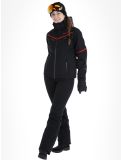 Thumbnail Maier Sports, Lunada ski jacket women Black / Salsa black, red 