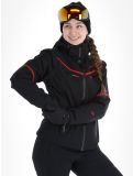 Thumbnail Maier Sports, Lunada ski jacket women Black / Salsa black, red 