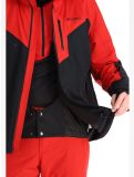 Thumbnail Maier Sports, Pajares ski jacket men Black / Salsa black, red 