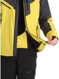 Thumbnail Maier Sports, Pajares ski jacket men Byzantin / Graphite grey, yellow 