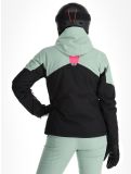 Thumbnail Maier Sports, Vidra ski jacket women Black / Luscious Moss / Pink Flambé black, green, pink 