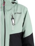 Thumbnail Maier Sports, Vidra ski jacket women Black / Luscious Moss / Pink Flambé black, green, pink 