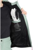 Thumbnail Maier Sports, Vidra ski jacket women Black / Luscious Moss / Pink Flambé black, green, pink 