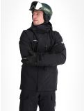 Thumbnail Mammut, Fall Line HS Thermo Hooded ski jacket men Black black 