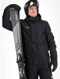 Thumbnail Mammut, Fall Line HS Thermo Hooded ski jacket men Black black 